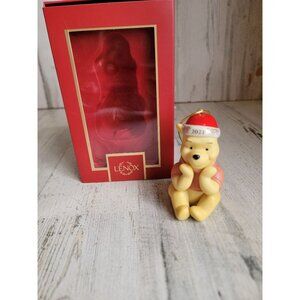 Lenox NEW Winnie the Pooh Christmas wish ornament Xmas